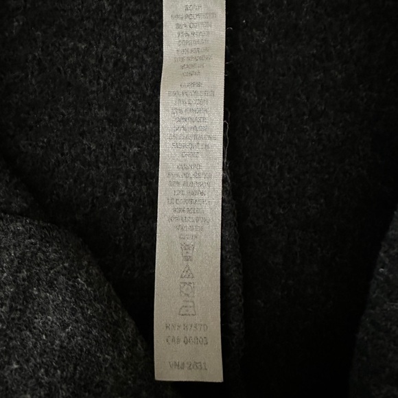 ALO Yoga Harbor Knit Jacket Women’s Size Small Gray Black - Picture 5 of 8